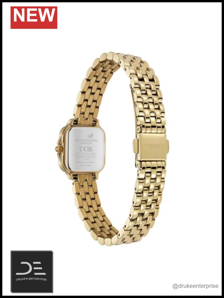 Mini Grosvenor 20mm Quartz Watch Gold Plated